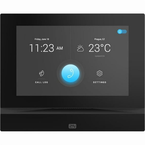2N Indoor View Video Master Station - 7" TouchscreenTempered Glass - Residential, Office