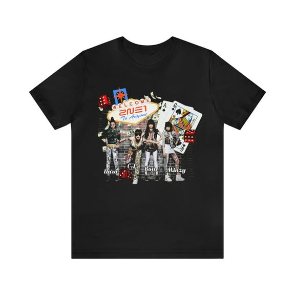 2NE1: To Anyone" Vintage Rap T-Shirt"