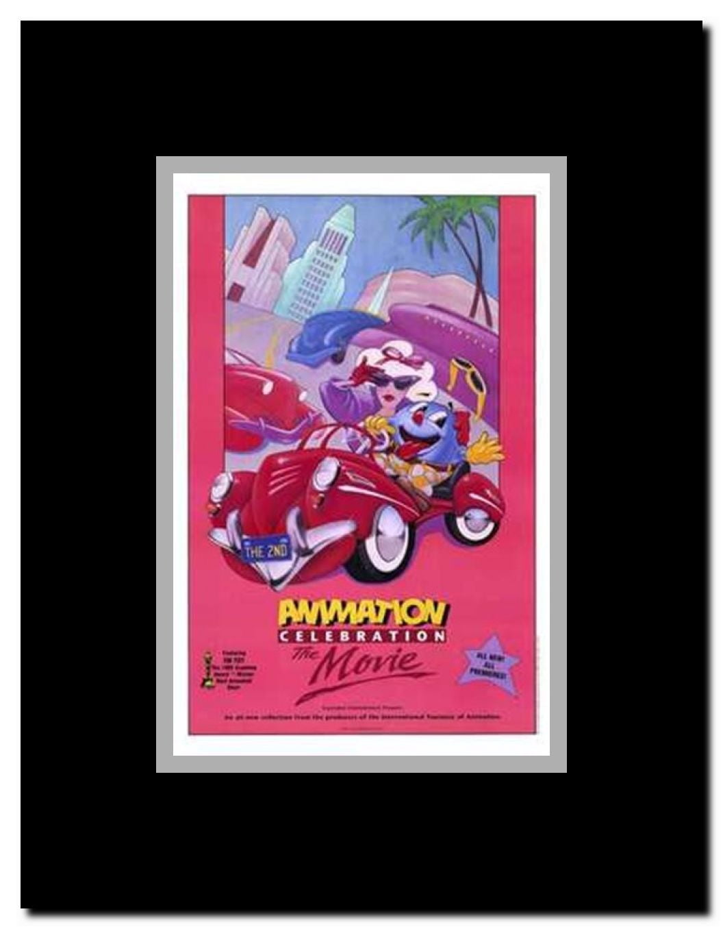 2Nd Animation Celebration the Movie Framed Movie Poster