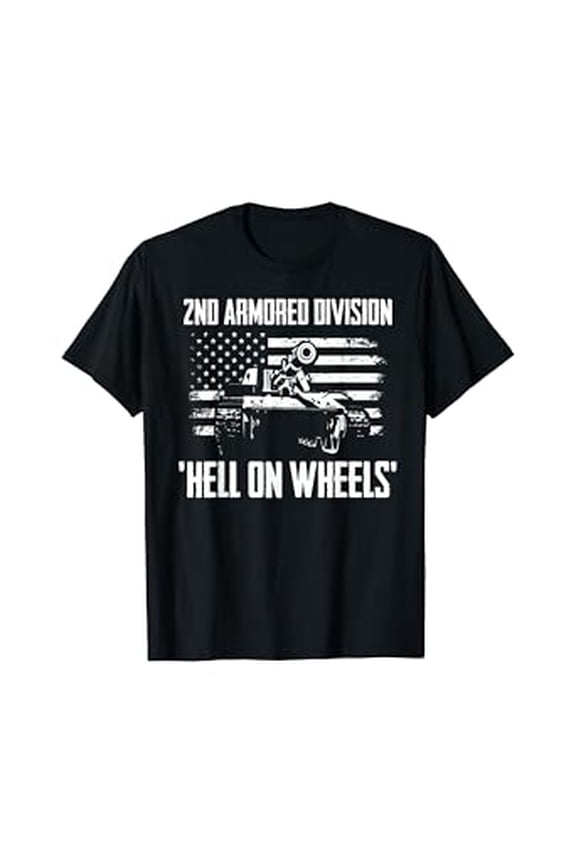 2Nd Armored Division Hell On Wheels T-Shirt
