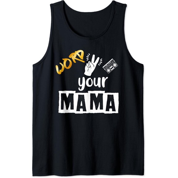 2Nd Birthday Hip Hop Theme Two Legit To Quit Outfit Tank Top Size S-3XL