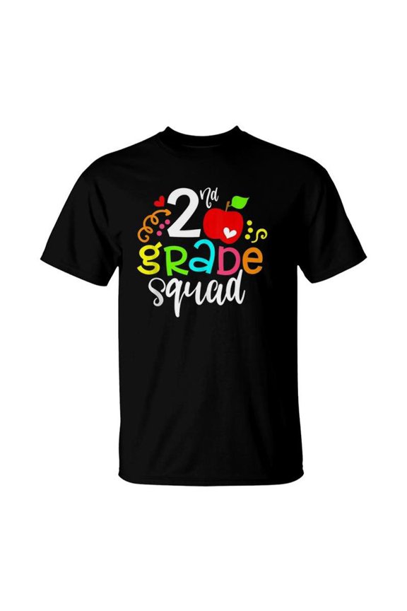 2Nd Second Grade Squad Team 2Nd Grade 2Nd Grade Teacher TShirt