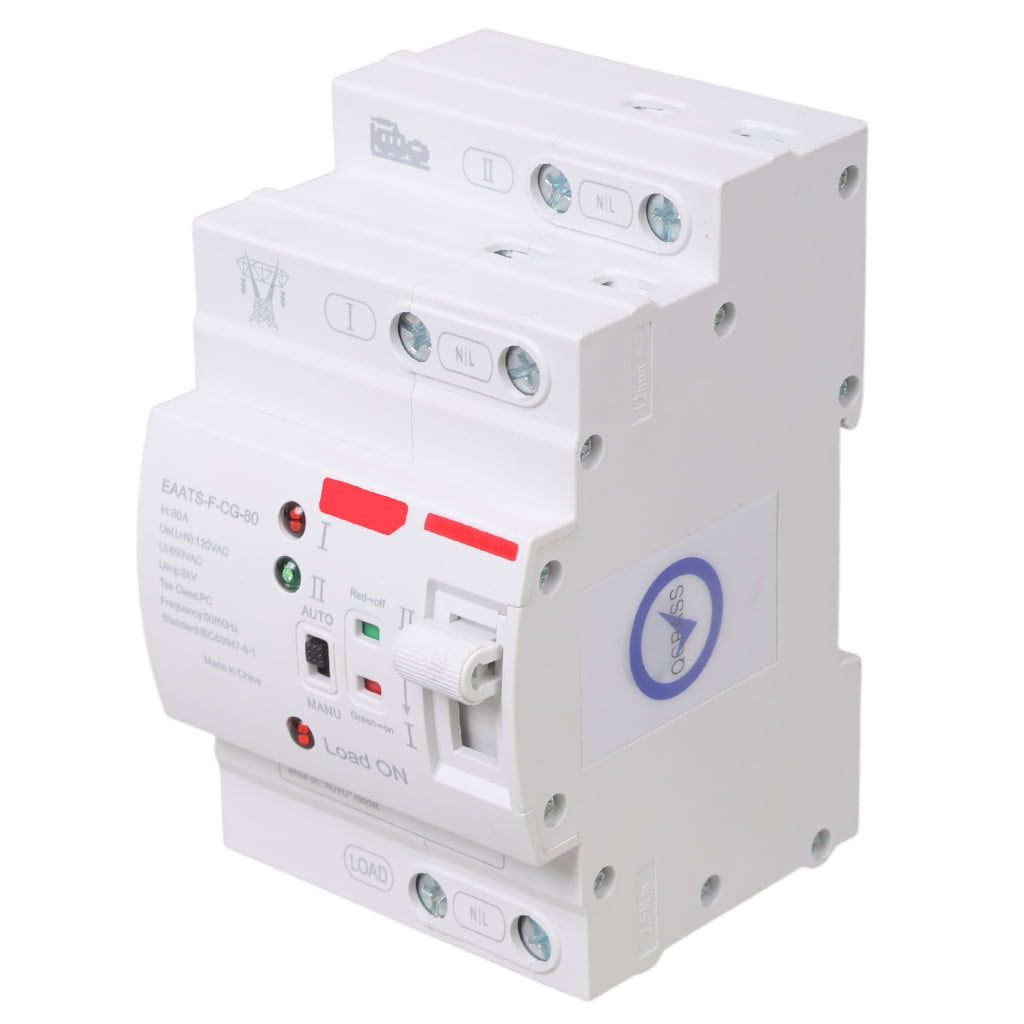 Din Rail 2P 110V/220V Electrical Selector Switches Replacement Electric Switches