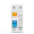 thumbnail image 1 of 2P 16A 63A 10mA 30mA 100mA 6KA RCCB RCD 230V Electromechanic Residual Current Circuit Breaker Differential Breaker Safety Switch, 1 of 5