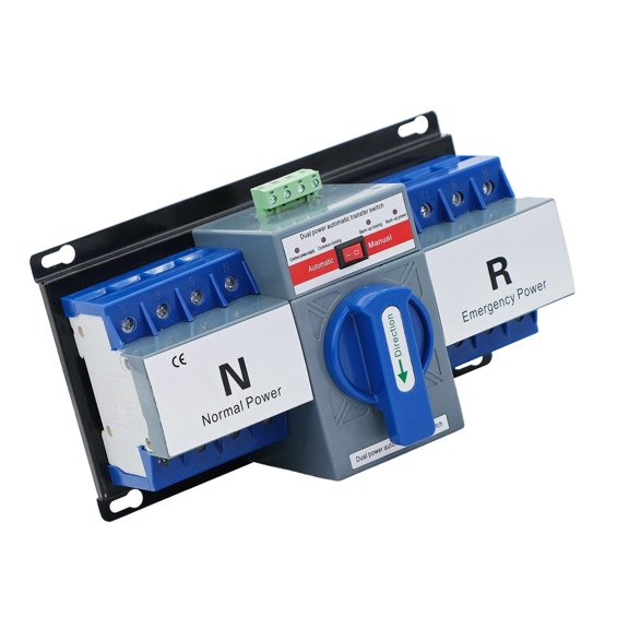 2P/4P Double Power Automatic Transfer Switches Electrical Selectors Switches with Manual Changeover and Generator