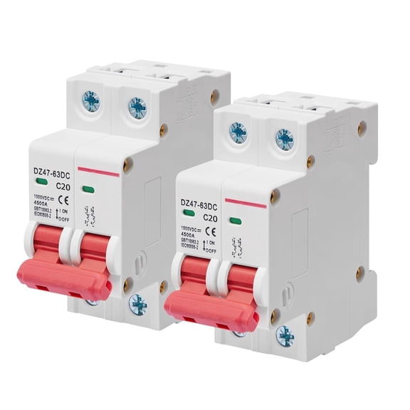 20A 2 Point Flows Disconnector 1000V Modern Designing Circuit Breaker for House