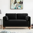 thumbnail image 1 of 2P Loveseat Black, 1 of 6
