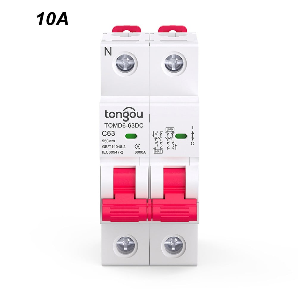 2P Solar Circuit Breaker Dc for Mcb for Pv 2Pole Dc Disconnect Switch