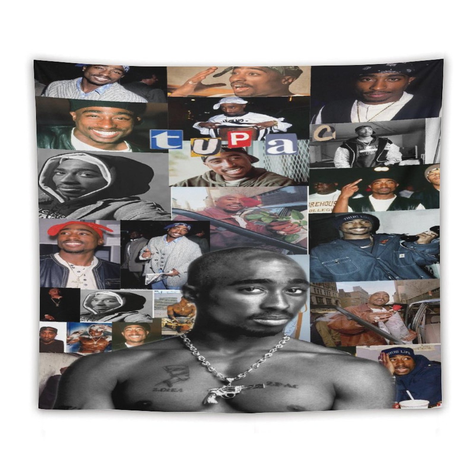 2P_ac Anime Tapestry Japanese Kawaii Wall Hanging Art for Bedroom Home