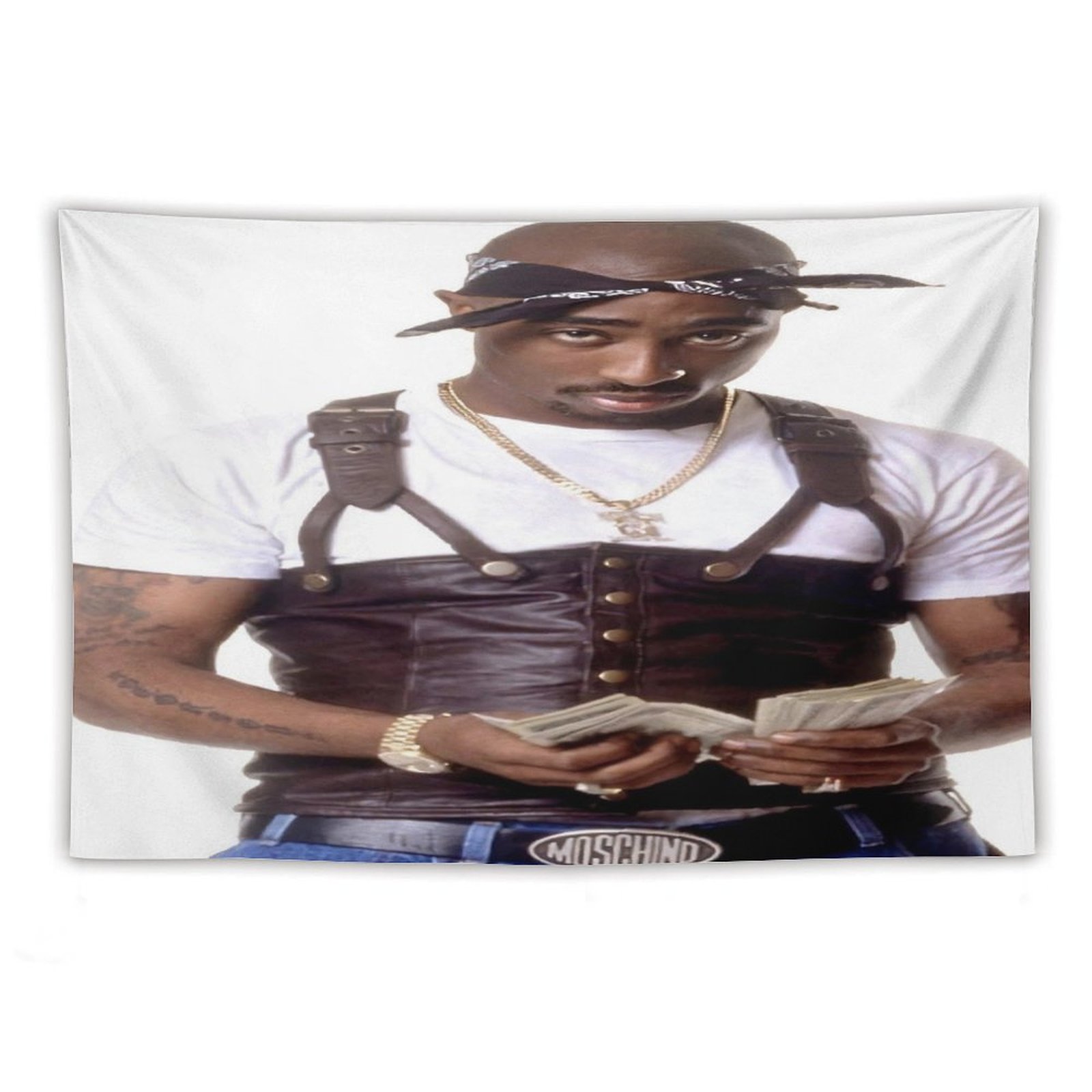 2P_ac Anime Tapestry Japanese Kawaii Wall Hanging Art for Bedroom Home