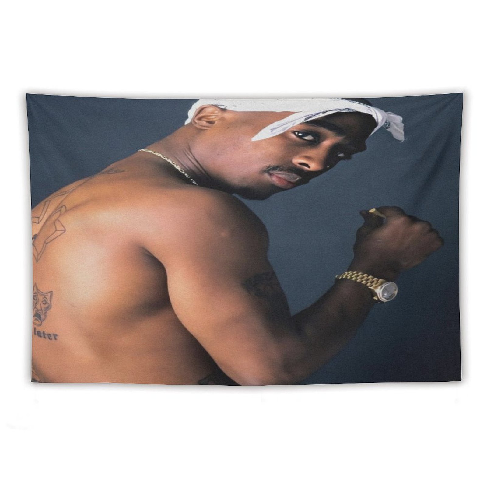 2P_ac Anime Tapestry Japanese Kawaii Wall Hanging Art for Bedroom Home