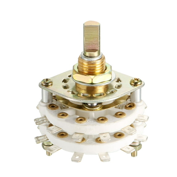 2P11T 2 Pole 11 Position Selectable 2 Deck Band Selector Rotary Switch