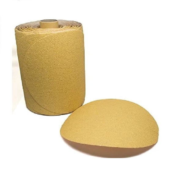 SATC 200Pcs 6" (150mm) PSA Sanding Disc Sticky Back DA Sander for Polishing with 220 Grit