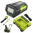thumbnail image 1 of Mingsci 40V 6.0Ah Lithium-Ion Battery and Rapid Battery Charger OP401 for Ryobi 40 Vlot Power Tools OP4026 OP40602 OP4050 OP4040 OP4030, 1 of 7