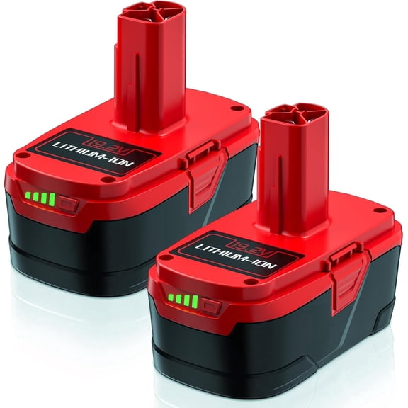 2PACK 8.0Ah C3 19.2 Volt Battery Replacement for Craftsman 19.2 Volt Lithium-ion DieHard XCP 3130211004 130279005 11375 11045 1323903 315.115410 315.11485