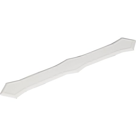 2PACK Amerimax White Galvanized Downspout Band