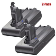 2PACK Battery Replacement for Dyson V6