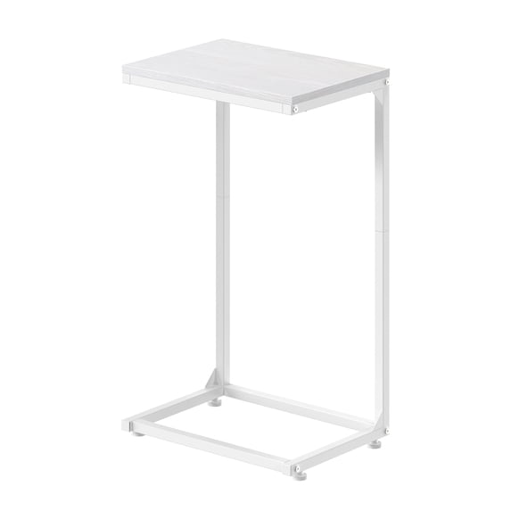 2PACK C-shaped end table, sofa table slide, end table in the living room and bedroom, side table for chairs and sofas, small space C table