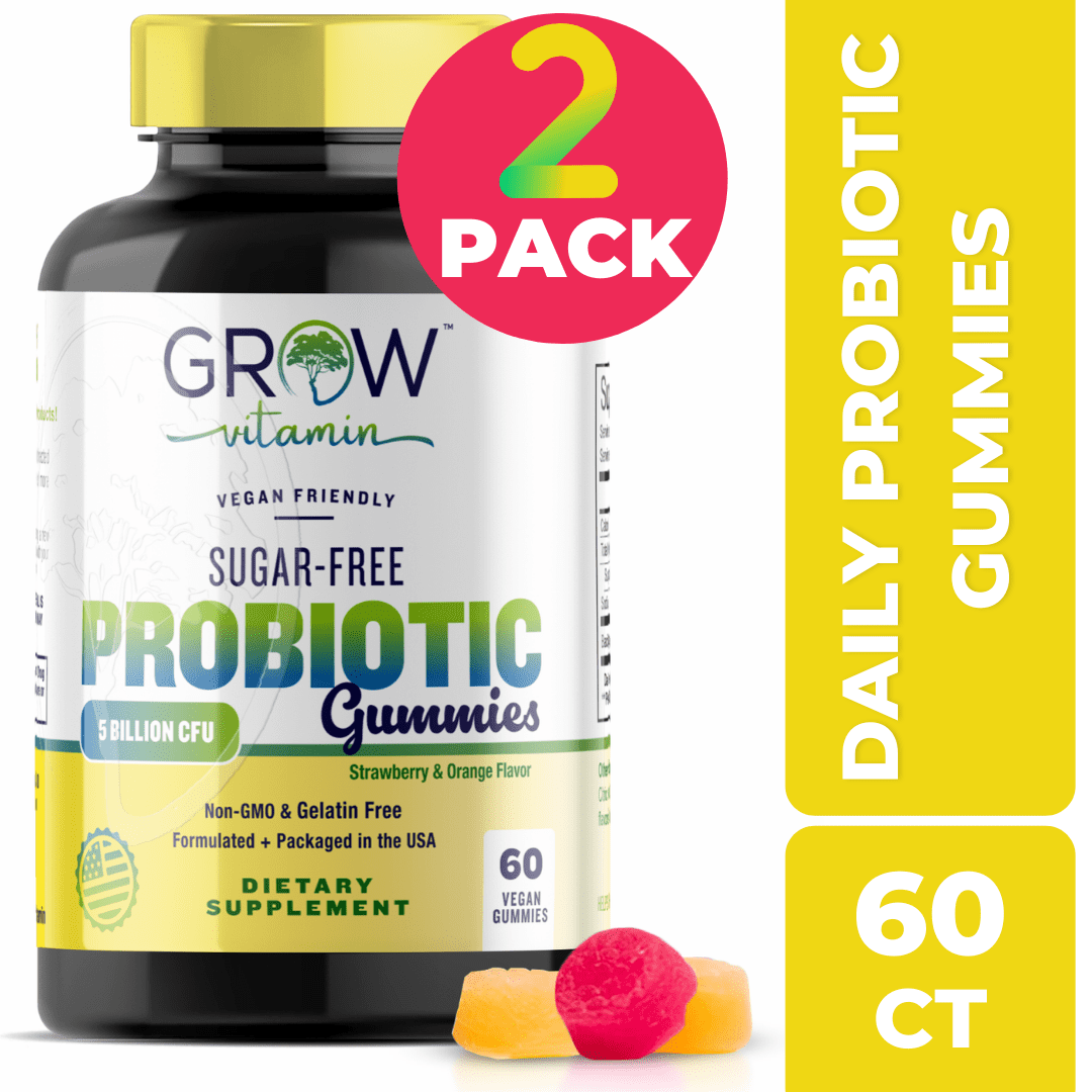 (2PACK) Digestive Advantage Daily Probiotic Gummies, Natural Fruit