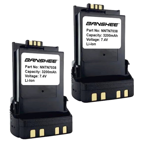 2PACK - Fits & Replaces Motorola NNTN7038 / PMNN4403 APX7000 Two Way Radio(s)