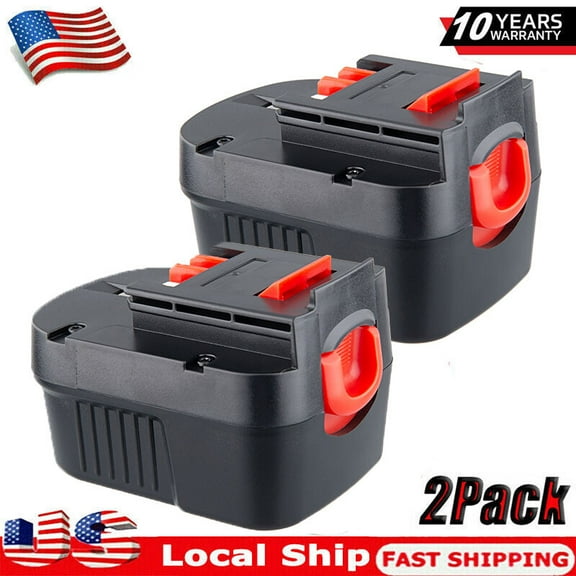 2PACK For BLACK and DECKER 12Volt Battery HPB12 A12 A12-XJ A12EX FSB12 Firestorm