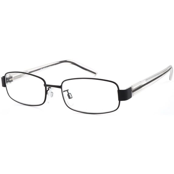 2PACK Gabii HBM032 Metal Rectangle Men's/Women's Spring Hinge Readers W/Case +2.00