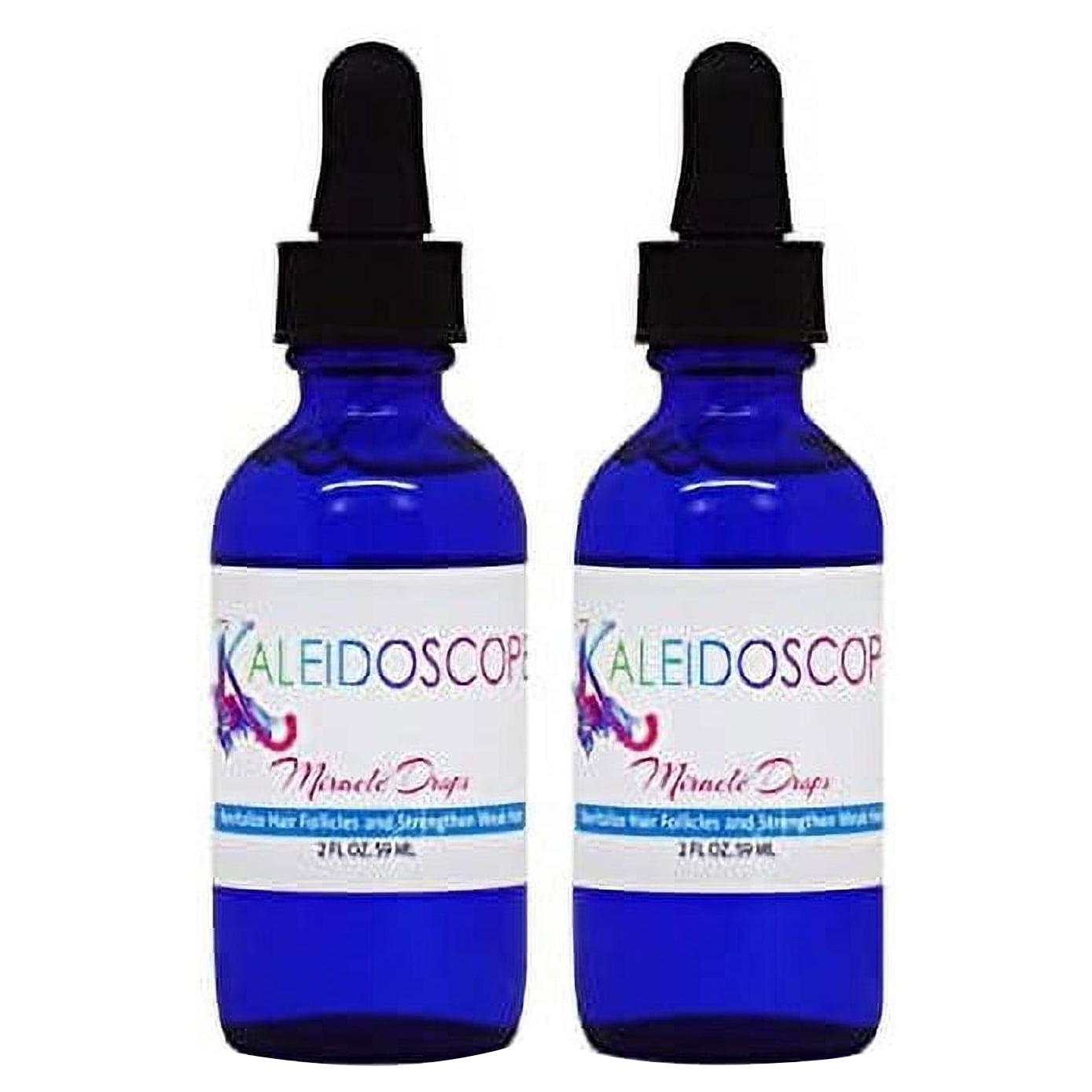 (2PACK) Kaleidoscope Miracle Drops Hair Oil for Strengthen Weak Hair 2oz "MANGO SIX B&M"