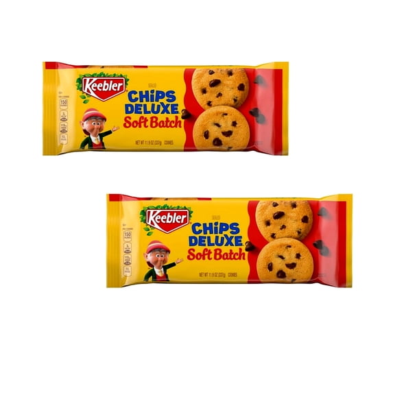 (2PACK) Keebler, Chips Deluxe Soft Batch