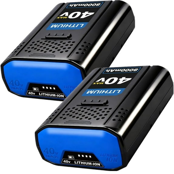 2PACK Replacement for Kobalt 40V Battery 8.0Ah Lithium ion KB540-06 KB440-06 KB640-03 with Fuel Gauge - Compatible with 40V Kobalt Battery Power Tools