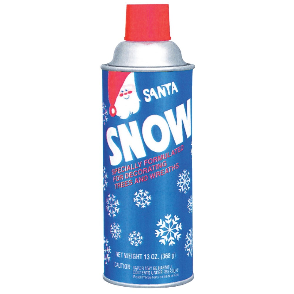 Vintage Snow Spray Aerosol can Artificial Flocking Flok Christmas 18Oz Sno  All