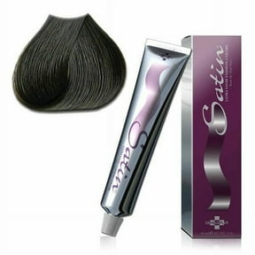 (2PACK) Satin Hair Color Ash Series-5A(Light Ash Brown) 3oz "MANGO SIX B&M"