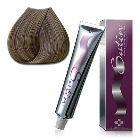 (2PACK) Satin Hair Color Natural Series-5N(Light Brown) 3oz "MANGO SIX B&M"