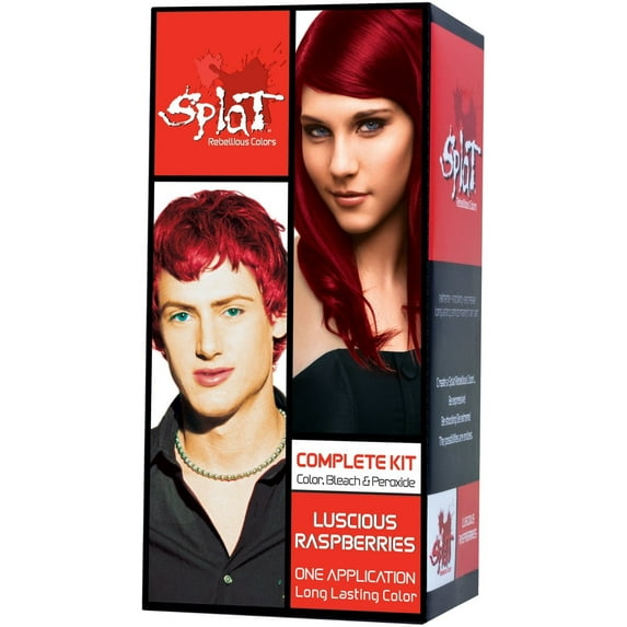 (2PACK) Splat Hair Color Luscious Raspberries "MANGO SIX B&M"