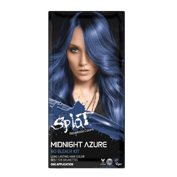 (2PACK) Splat Midnight Azura Hair Dye, Semi-Permanent No Bleach "MANGO SIX B&M"