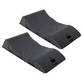 thumbnail image 1 of 2PACK Tire Saver Ramps,Car Tire Wheel Ramps,Anti-Slip Hard Plastic Design,Black, 1 of 11