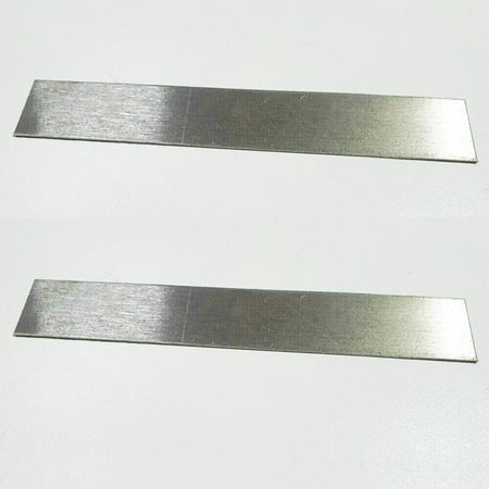 2PACKS Pure Nickel Anode 6" x 1" Plating Bright Nickel Jewelry Rectifier USA