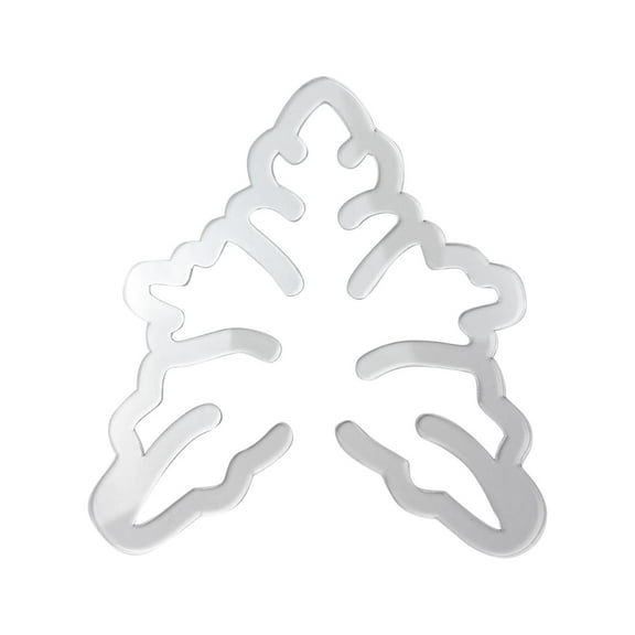 2PACKS Unique & Aesthetic Monstera Leaf Shape Grapple Plant Support, Grappler Rings, Plant Support Monstera with Ties, Keeps Plants Tame & Growing Vertical (B)