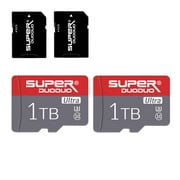 2PACS MEMORY CARD MINI Card Fast Speed with Adpter for Camera,Smartphone,Laptop