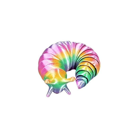 2PC 13.5CM 3D Printed Slug, Snail- Stress Relief and Educational Simulation