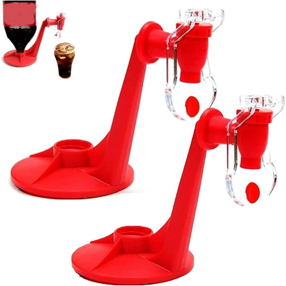 2PC 2 Liter Soda Dispenser, 2 Liter Soda Dispenser For Fridge, 2 Liter Soda Bottle Dispenser, 2 Liter Soda Dispenser Stand, Upside Down 2 Liter Soda Dispenser, 2 Liter Soda Dispenser Spout