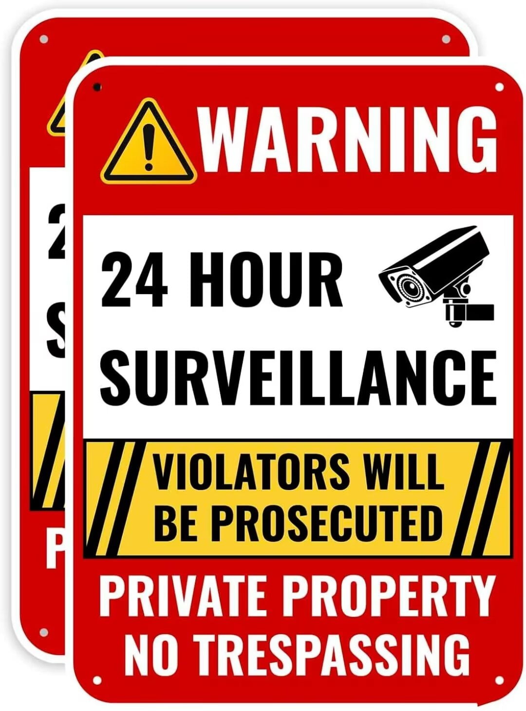 Caution No Trespass Metal Sign Private Property Warning Outdoor Security Decor Caution No Trespass Metal Sign Private Property Warning Outdoor Security Decor