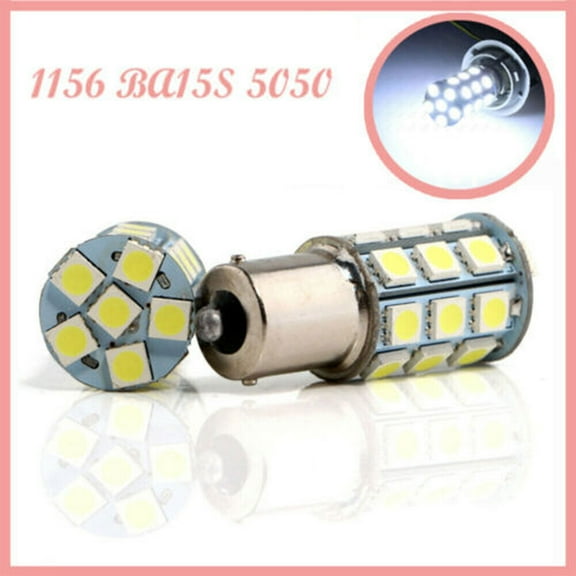 2PC 27Smd White Interior 1156 LED Dome Cab Light Bulb For Freightliner Cascadia