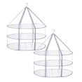thumbnail image 1 of 2PC 3-Tier Sweater Drying Rack, Clothes Drying Rack, Mesh Clothes Drying Rack, Foldable Clothes Drying Rack, 1 of 5