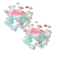 thumbnail image 1 of 2PC 50 Pcs Luminous Snowflakes Luminous Snowflakes Four Colors Mixed In Pack Christmas Stickers Christmas Stickers For Kids Christmas Gift Stickers Small Stickers Holiday Stickers, 1 of 8