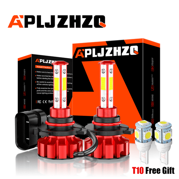 2PC 6000K LED Headlights Bulbs High Beam Kit Compatible with Lexus SC300 1994-2000