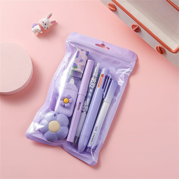 2PC 7-Piece Professional Stationery Set for Office and Study Productivity, Complete Writing and Organization Kit for Business Travel and Daily Tasks Stationery Supplies