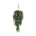 thumbnail image 1 of 2PC 76CM Simulated Soft-Glue Norfolk Pine Needle Wall Hanging Christmas Tree Upside Down Vine Green Plant Holiday Decoration for Indoor Outdoor, 1 of 8