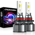 thumbnail image 1 of 2PC 9012 HIR2 LED Front Headlight High/Low Beam Bulbs 6500K For Ford Taurus 2013-2015, 1 of 11