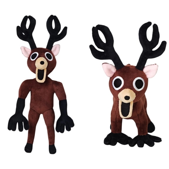 2PC 99 Nights In The Forest – The Deer Plush Toy 12.6 In Soft Stuffed Animal Gift for Kids & Collectors | Cute Forest Deer Plush Doll for Bedroom Decor & Holiday Present