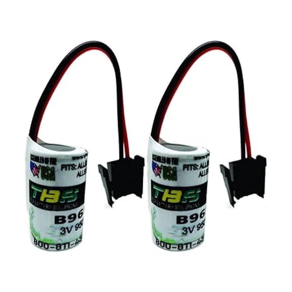 2PC B9650T Allen Bradley 1747-BA,1769-BA Replacement Battery Fedco B9650T